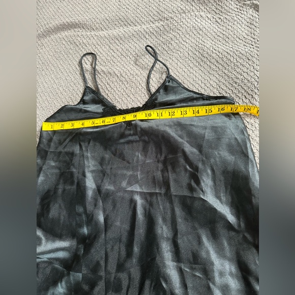Vintage (90’s) black chemise , nightgown, dress in EUC - Picture 6 of 7